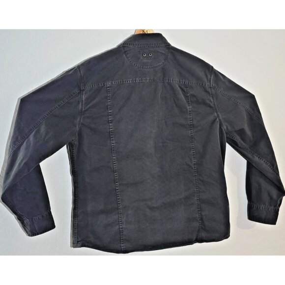 VTG Converse Men’s Long Sleeve Black Button-Down Shirt Size Large (Pre-Y2K) - Picture 11 of 16